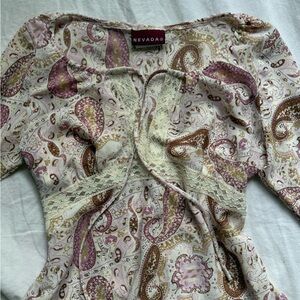 Nevada long sleeve blouse